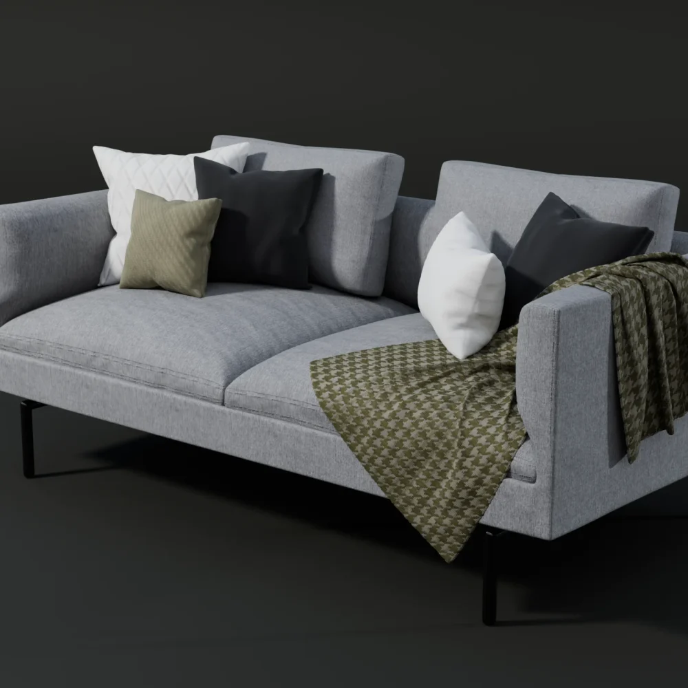 Realistic Couch Render